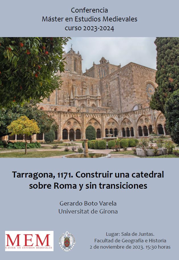 CONFERENCIA DE GERARDO BOTO: CONSTRUIR UNA CATEDRAL SOBRE ROMA